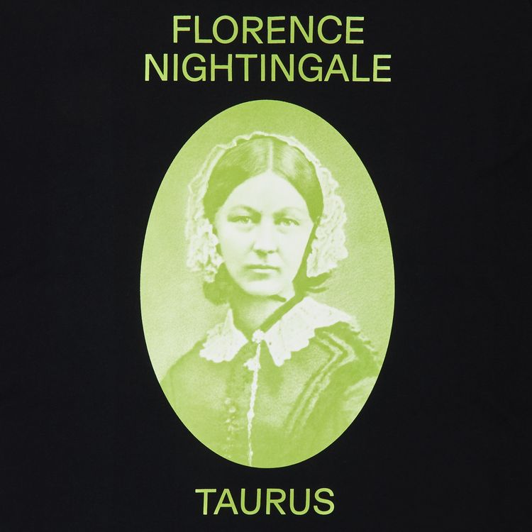 GOAT Horoscope Taurus Tee Florence Nightingale