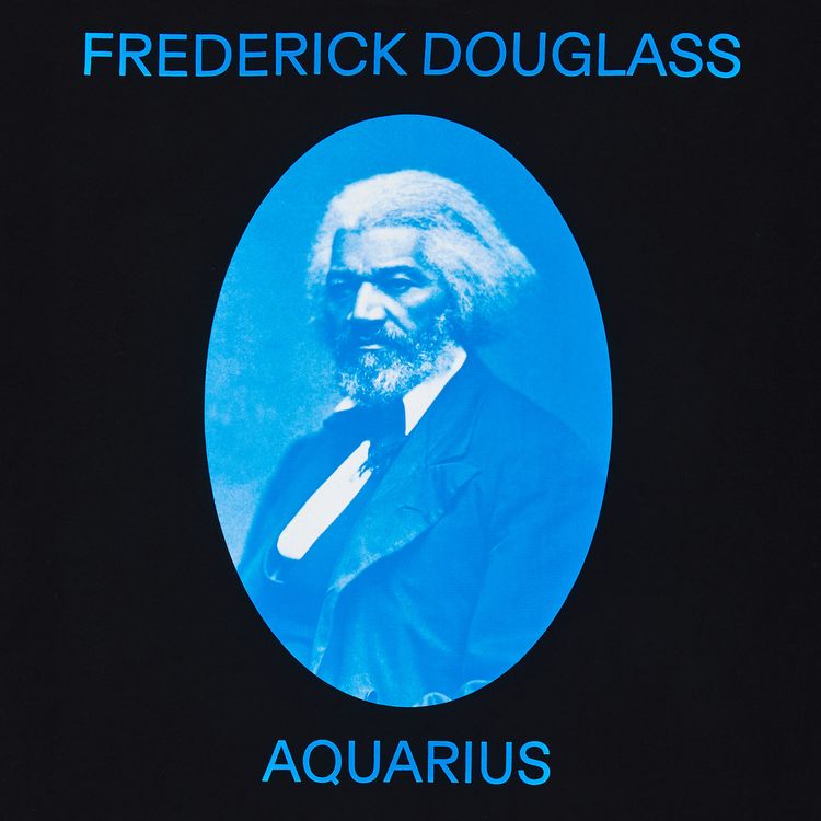GOAT Horoscope Aquarius Tee Frederick Douglass