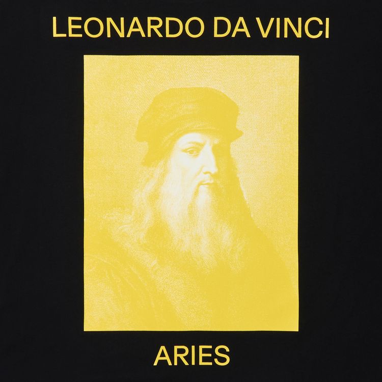 GOAT Horoscope Aries Tee Leonardo da Vinici