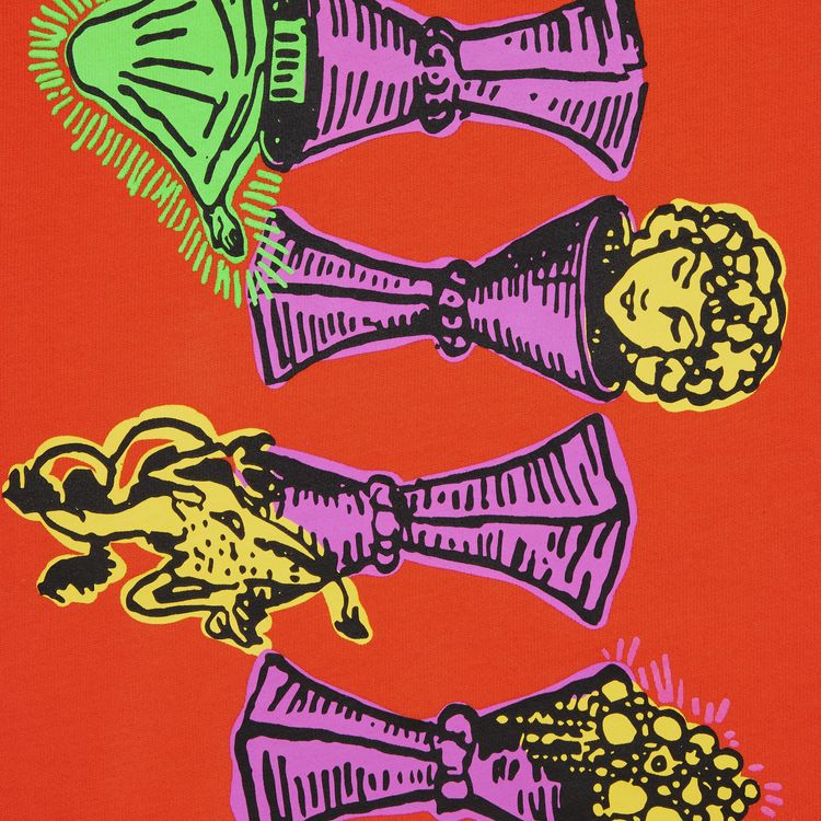 GOAT Seven of Cups Tarot Cargo Sweats Orange