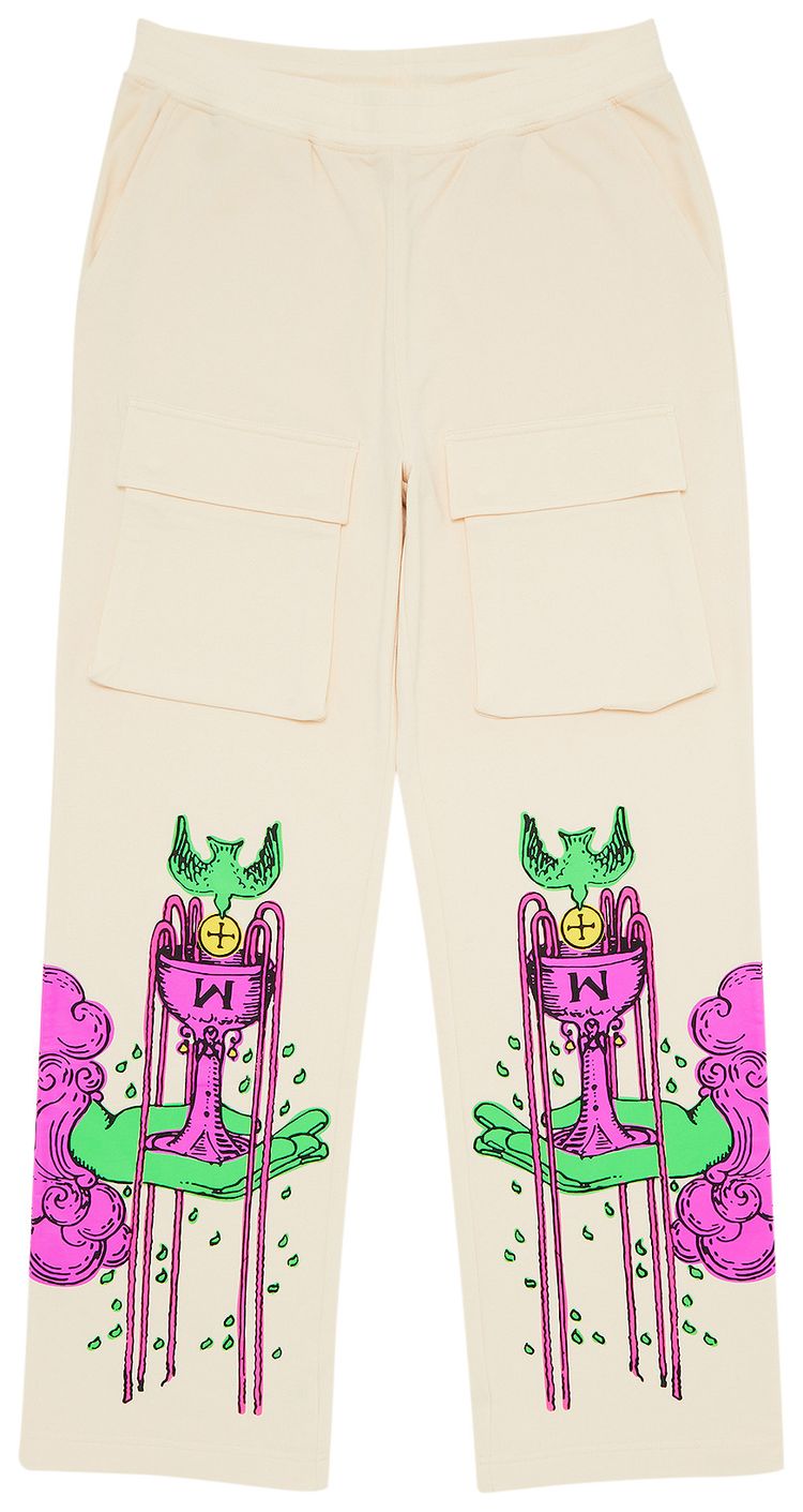 GOAT Ace of Cups Tarot Cargo Sweats Cream