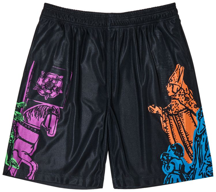 GOAT Death Tarot Shorts Black