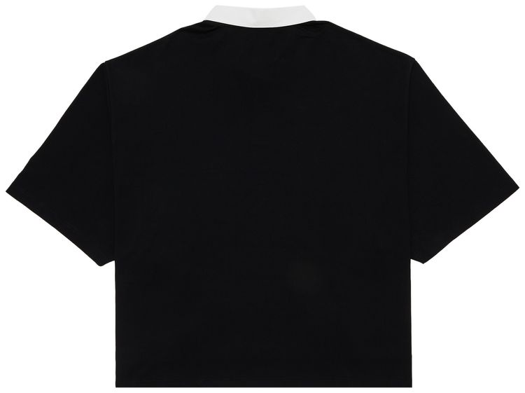 GOAT Embroidered Winged Lion Rugby BlackWhite