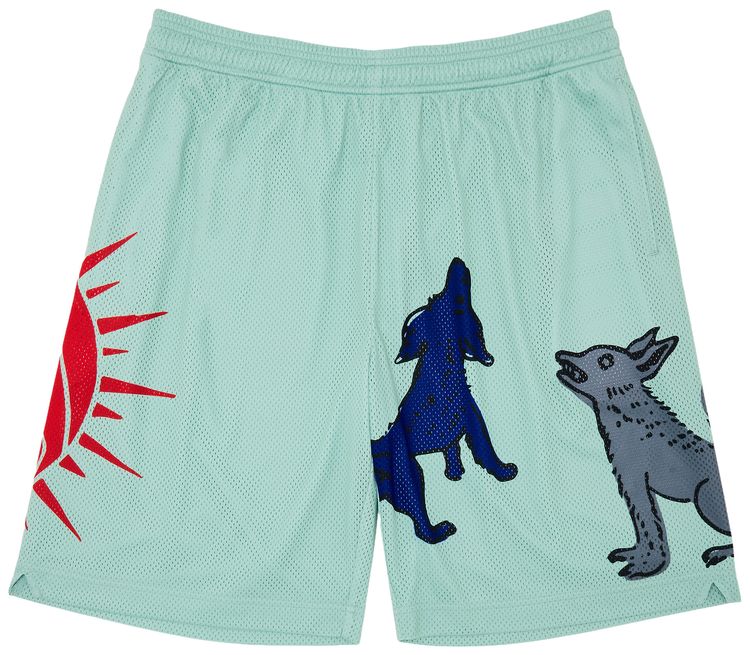 GOAT Moon Tarot Shorts Mint