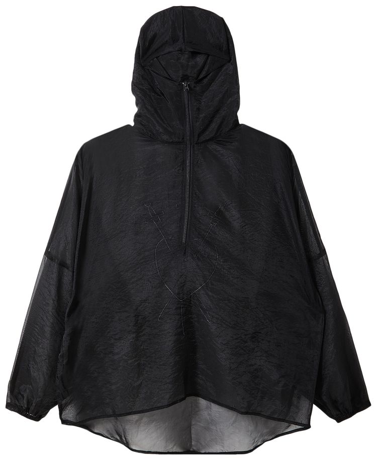 GOAT Sheer Three of Swords Tarot Anorak BlackSilver
