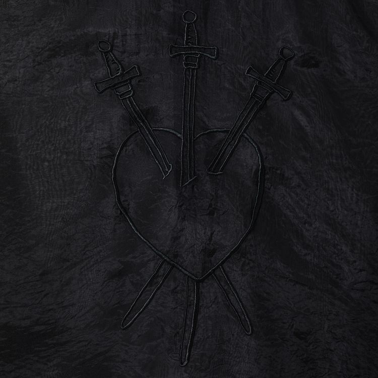 GOAT Sheer Three of Swords Tarot Anorak BlackBlack