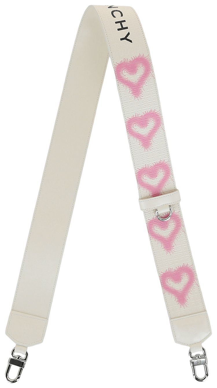 Givenchy x Chito Leather Handbag Strap White Pink