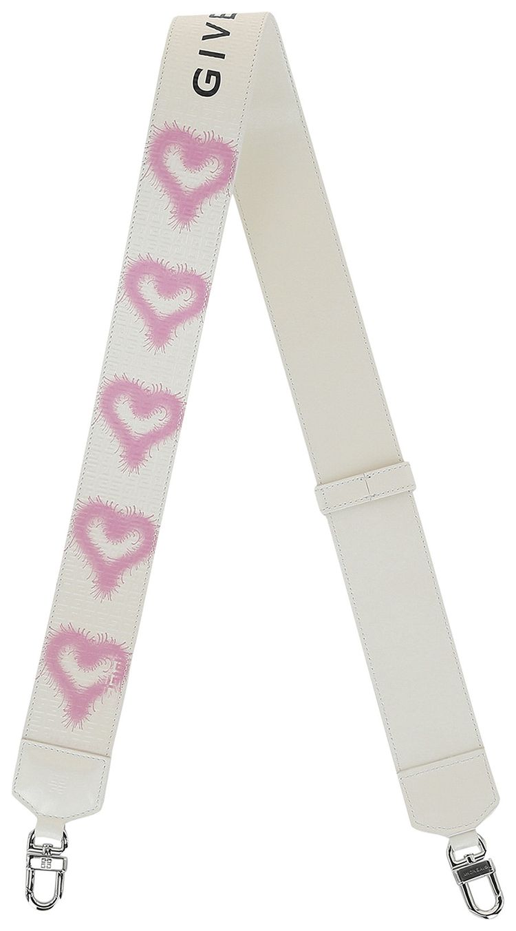 Givenchy x Chito Leather Handbag Strap White Pink
