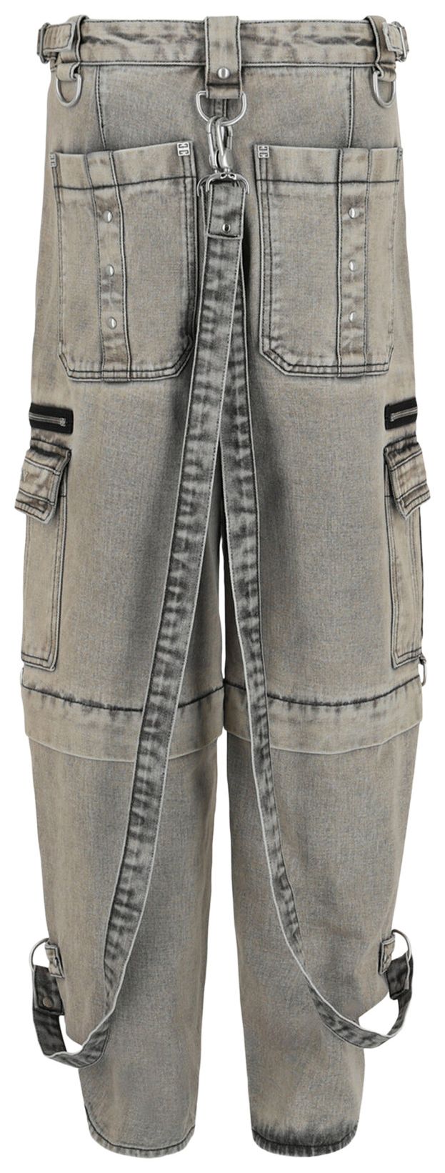 Givenchy Convertible Cargo Pants Grey