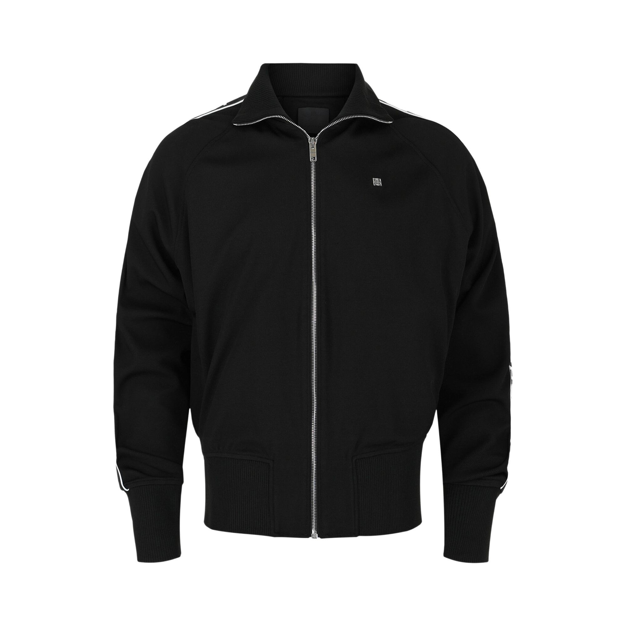 Buy Givenchy Logo Tape Zipped Jacket 'Black' - BMJ0MG 30Q6 001 | GOAT