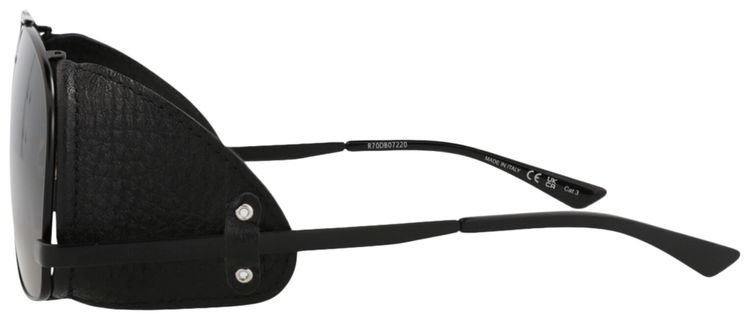 Saint Laurent Aviator Frame Metal Sunglasses Black