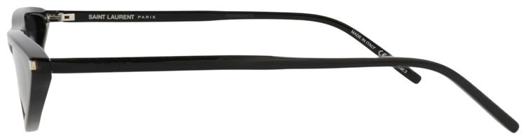 Saint Laurent Cat Eye Frame Recycled Acetate Sunglasses Black