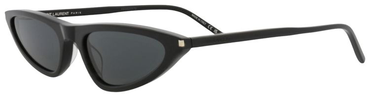 Saint Laurent Cat Eye Frame Recycled Acetate Sunglasses Black