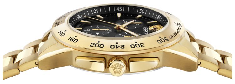 Versace V Sport Chrono Bracelet Watch Gold