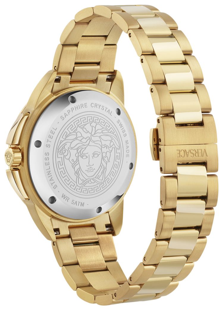 Versace V Sport Chrono Bracelet Watch Gold
