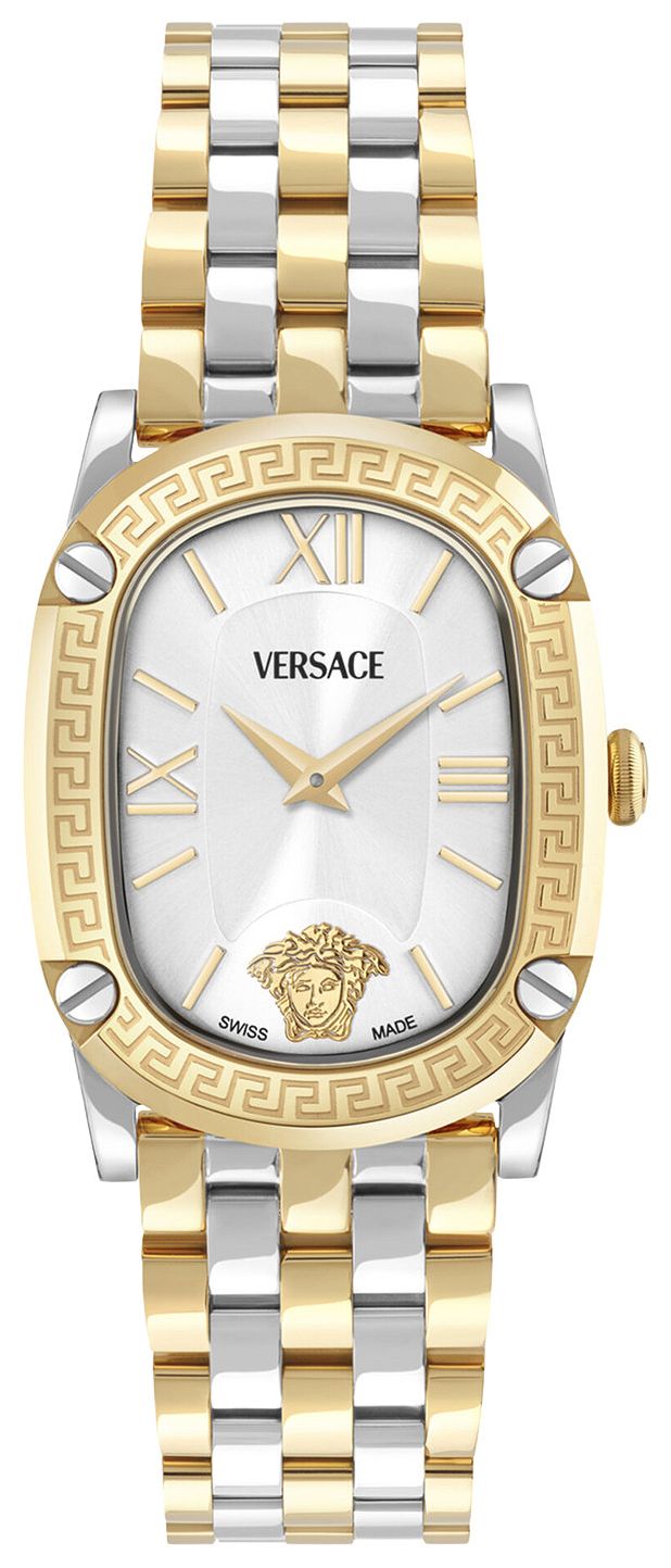 Versace Couture Bracelet Watch Two Tone