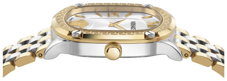 Versace Couture Bracelet Watch Two Tone