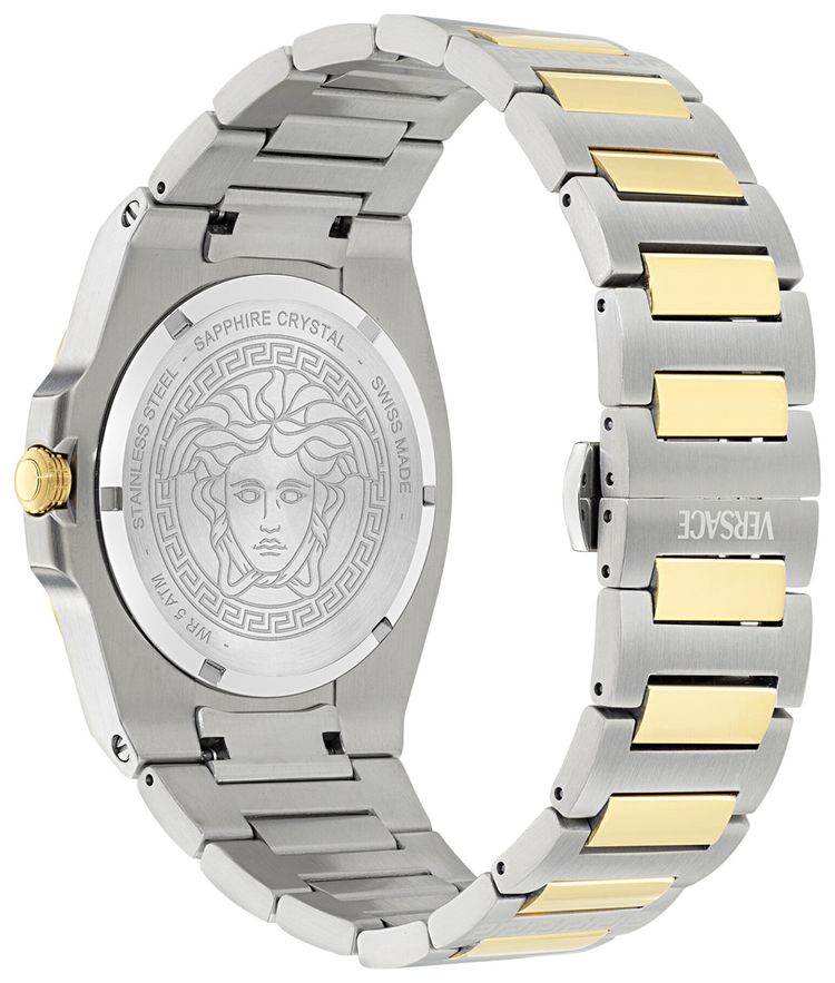 Versace Tolomeo Bracelet Watch Two Tone