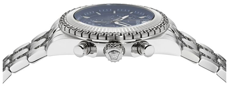Versace Fornax Chronograph Watch Stainless Steel