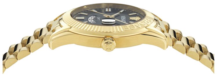 Versace Apodis GMT Watch Gold