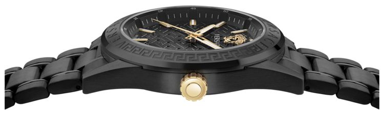 Versace V Code Bracelet Watch Black