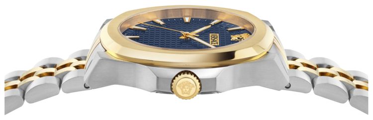 Versace Luxury Bracelet Watch Two Tone