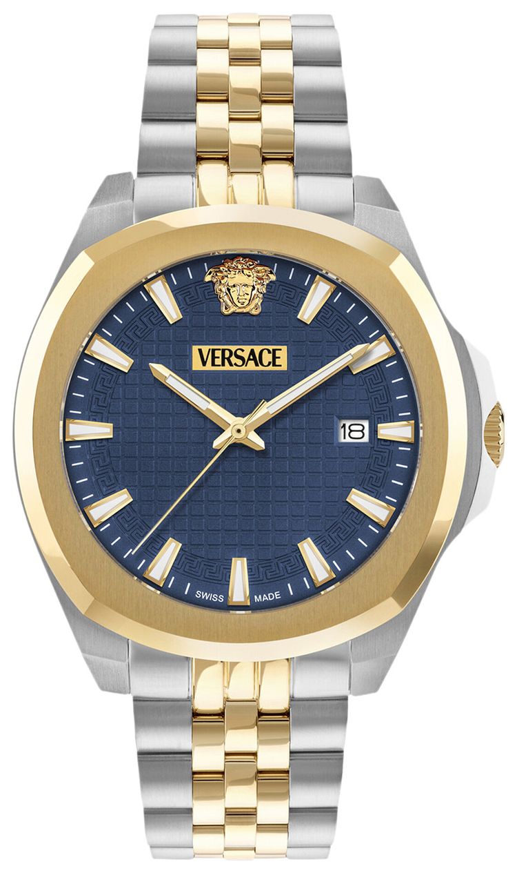 Versace Luxury Bracelet Watch Two Tone