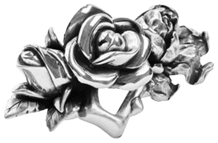 PECORA La Vita Rosa Shoes Jewelry Silver