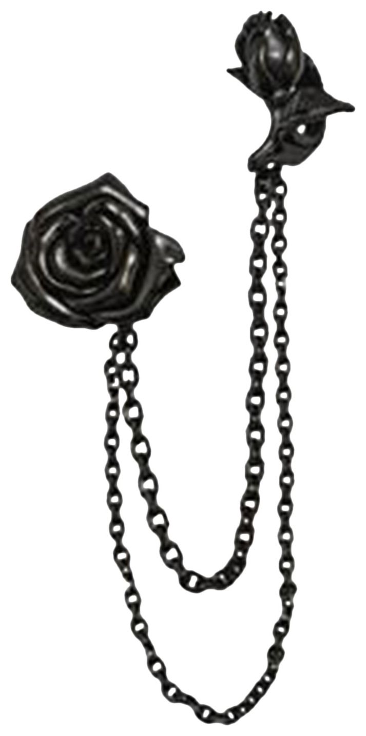 PECORA Rosa Rosa Shoes Jewelry Black