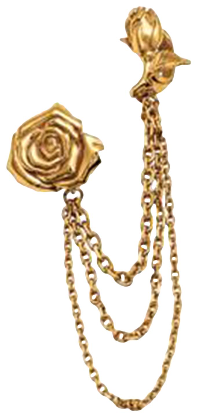 PECORA Rosa Rosa Shoes Jewelry Gold