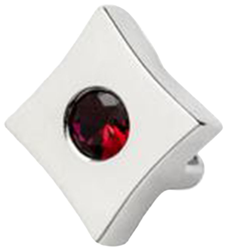 PECORA Quadrad Shoes Jewelry Silver