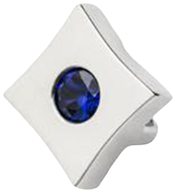 PECORA Quadrad Shoes Jewelry Silver