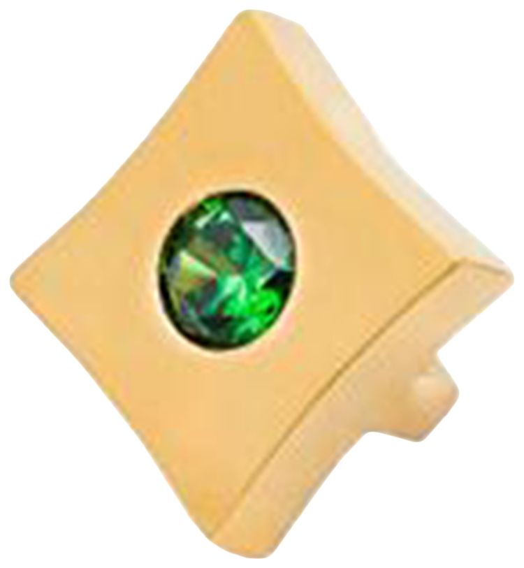 PECORA Quadrad Shoes Jewelry Gold