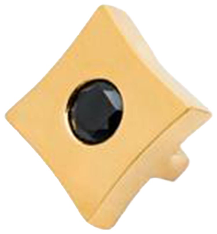 PECORA Quadrad Shoes Jewelry Gold