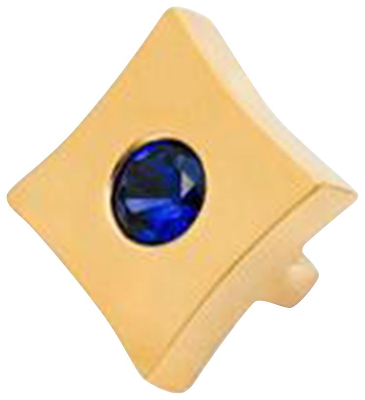 PECORA Quadrad Shoes Jewelry Gold