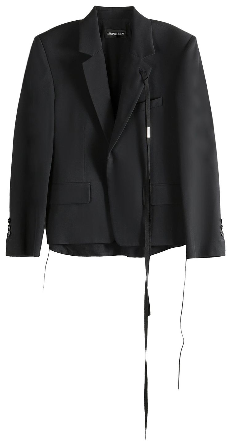 Ann Demeulemeester Jomar Comfort Tailored Jacket Black