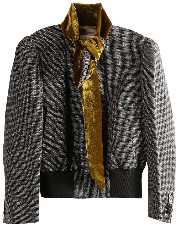 Dries Van Noten Viento Jacket Khaki