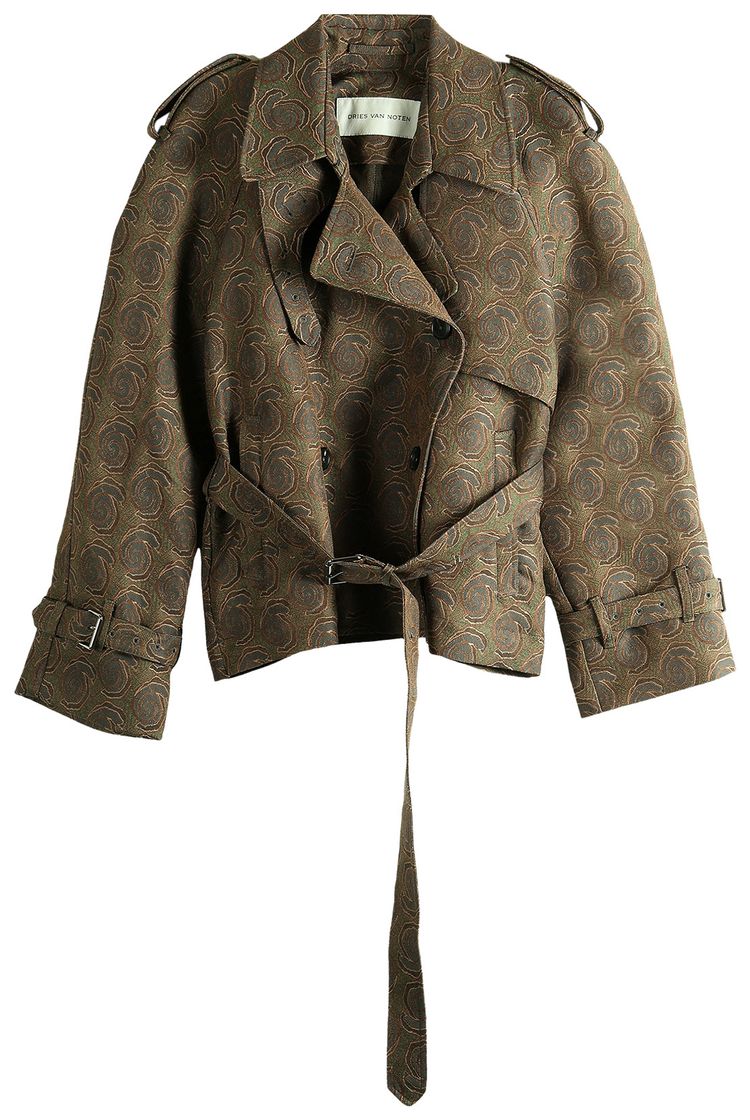 Dries Van Noten Ristos Short Coat Bottle