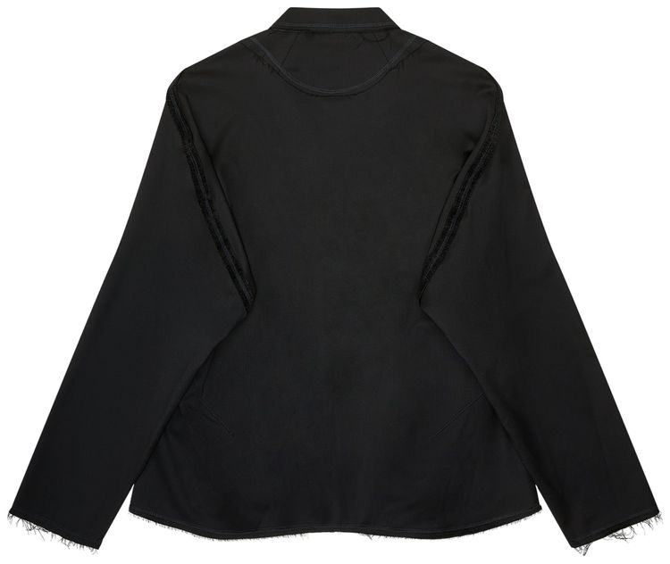 Kiko Kostadinov Vig K Dart Blazer Crow Black