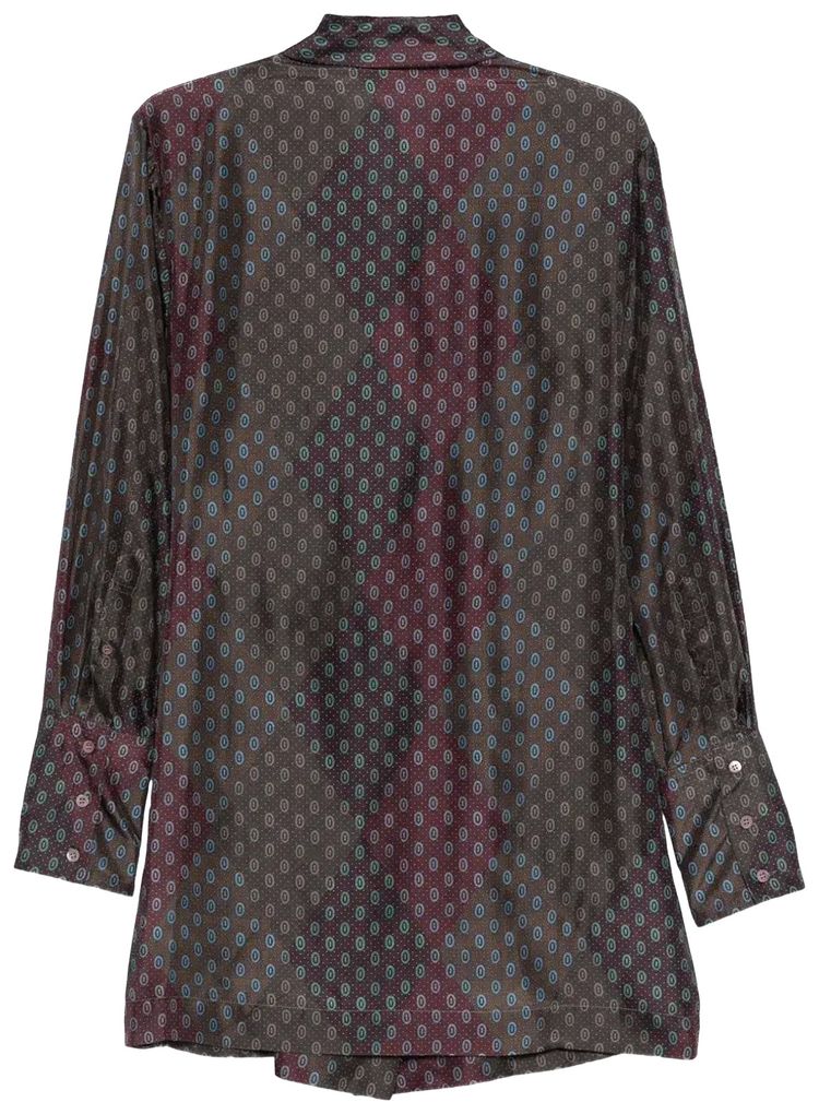 Dries Van Noten Cebeau Shirt Burgundy