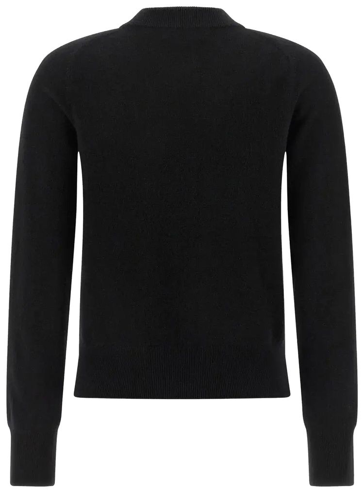 Dries Van Noten Tinker Embellished Sweater Black