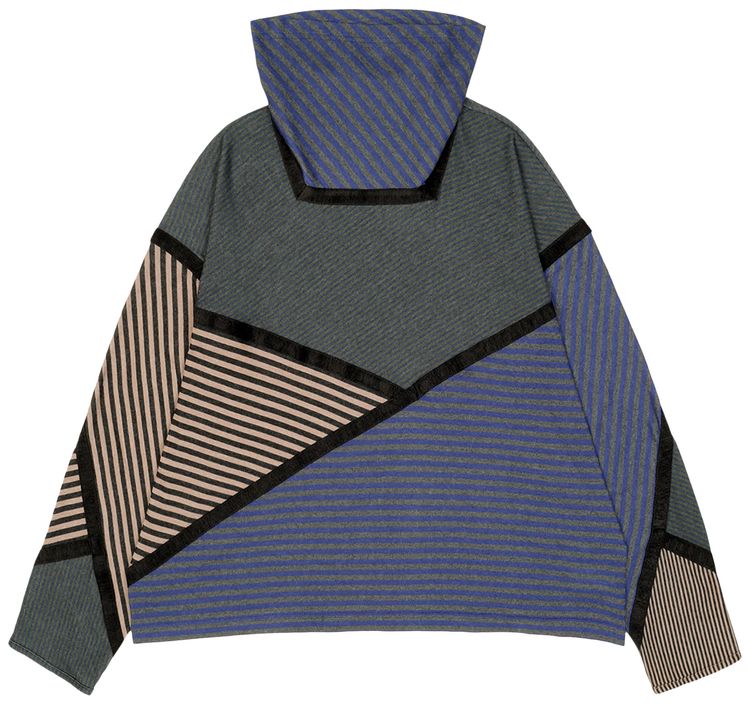 Kiko Kostadinov Raday Short Jersey Top BlueGrey