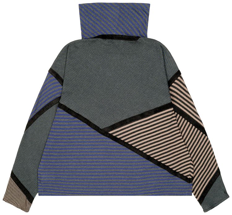 Kiko Kostadinov Raday Short Jersey Top BlueGrey