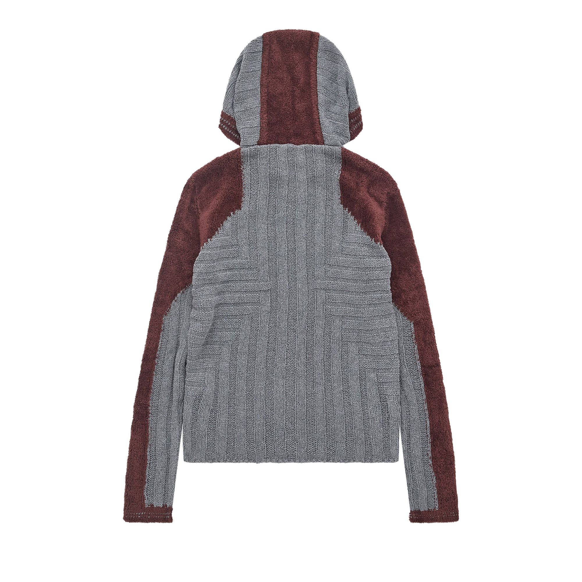 Buy Kiko Kostadinov Quimby Fitted Hooded Knit 'Speckled Fossil
