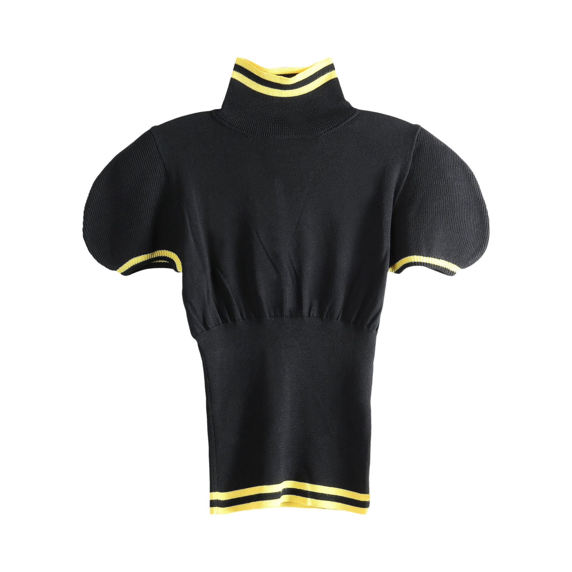 Buy Kiko Kostadinov Simone Knit Top 'Ink Black' - KKWAW25KN11 127