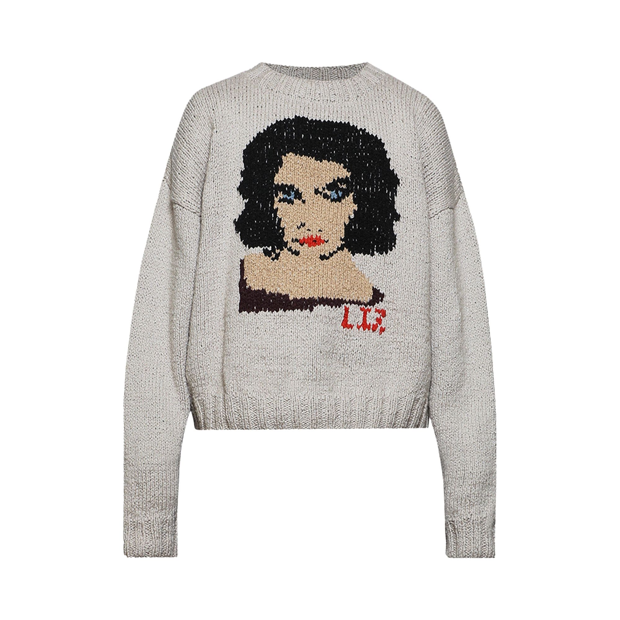 PALY HOLLYWOOD スウェット Buy Paly Hollywood Liz Hand Knit Sweater 'Grey' - 6U002Q3009GRY | GOAT