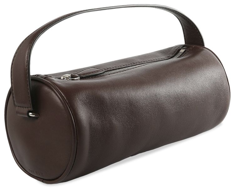 The Row Round 90s Handbag Dark Brown