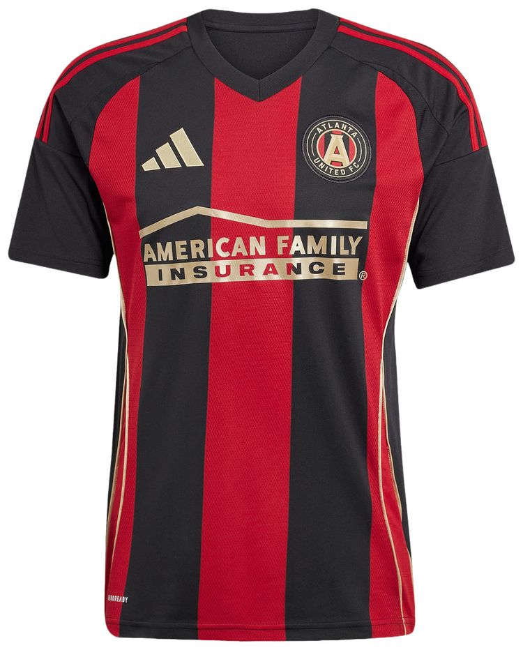 Adidas Atlanta United FC 2526 Home Jersey BlackTeam Victory Red