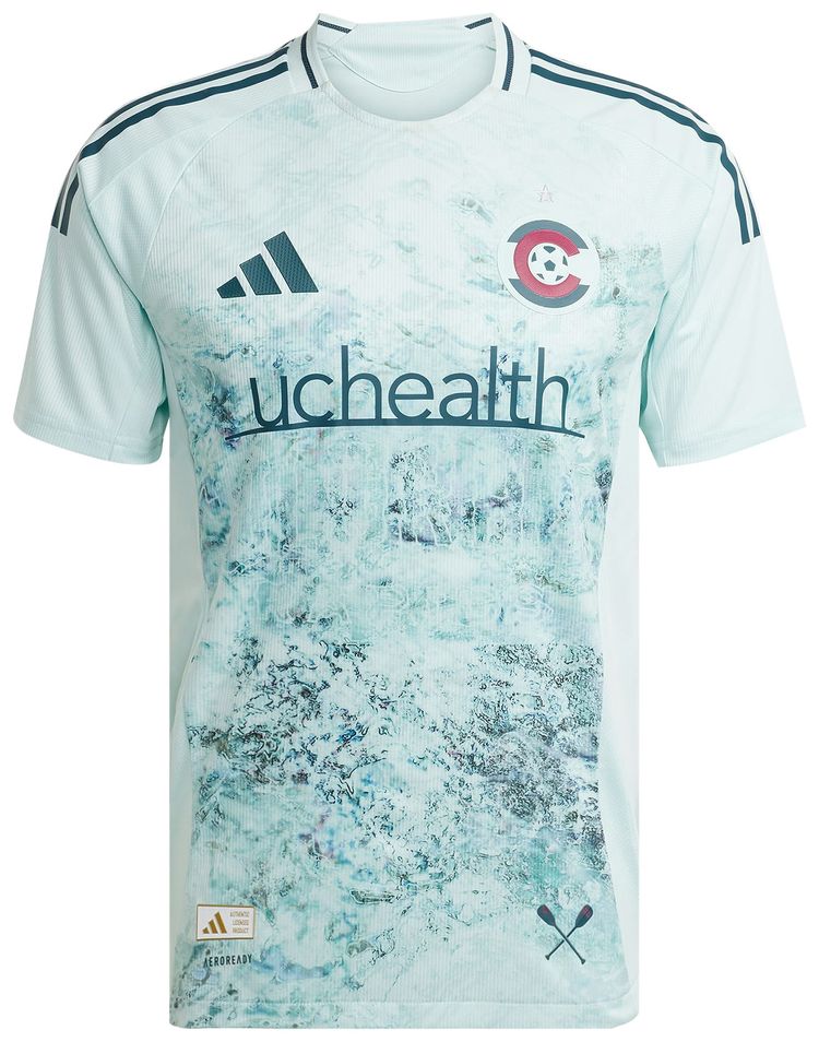 Adidas Colorado Rapids 2526 Away Authentic Jersey Halo Mint