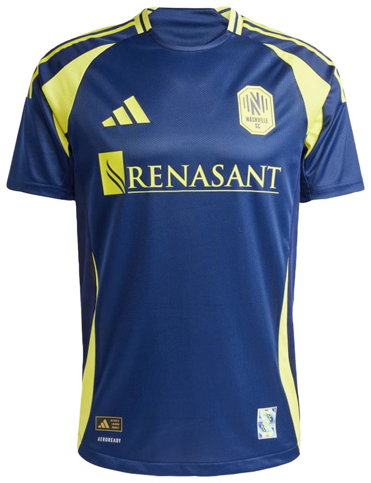 Adidas Nashville SC 2526 Away Authentic Jersey Team Navy Blue 2